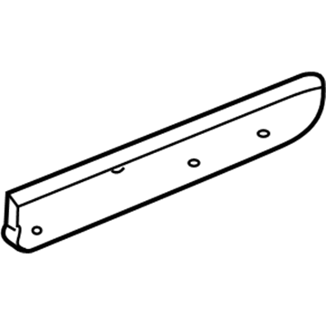 RY87AAAAD Mopar Instrument Panel Bezel Illustration 1 of 1