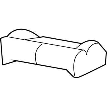 1FY661J8AA Mopar Front Seat-Cushion Bottom Cover Right Illustration 1 of 1