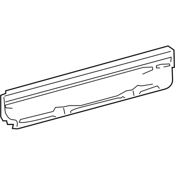68008253AA Mopar Sill Reinforcement Support Illustration 1 of 1