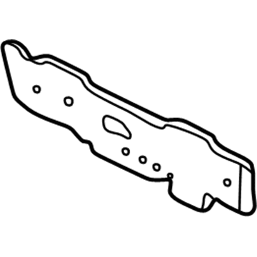 4580311AE Mopar REINFMNT-Front Side Rail Illustration 1 of 1