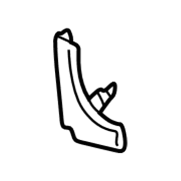 4580547 Mopar Support-HEADLAMP Panel Illustration 1 of 1