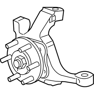 2002 Dodge Viper Steering Knuckle - 5264874AA