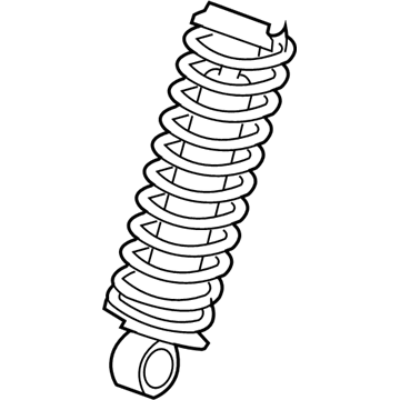68252766AC Mopar Shock-Front Suspension Illustration 1 of 1