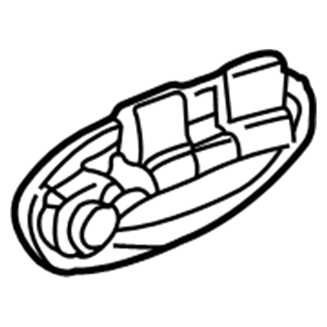 Mopar QH47XDVAB Inside Remote Control Handle QH47XDVAB Mopar Inside Remote Control Handle Illustration 1 of 1