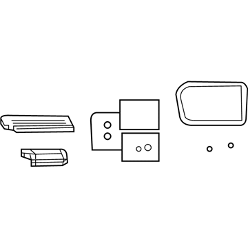 68004231AB Mopar Air Conditioning And Heater Unit Seal Kit Illustration 1 of 1