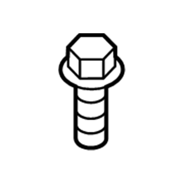 68248080AA Mopar Hexagon Flange Head Bolt Illustration 1 of 1