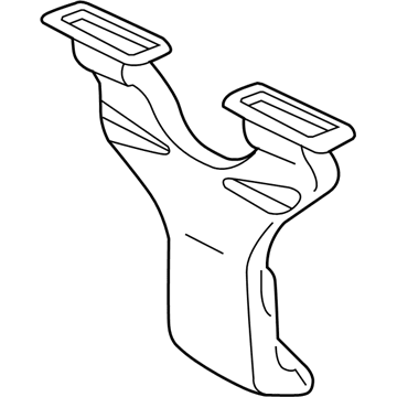 Mopar 55116014 Defroster Duct 55116014 Mopar Defroster Duct Illustration 1 of 1