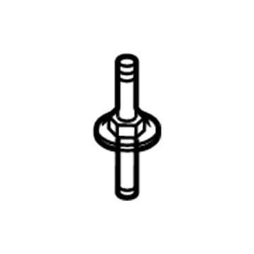 6506855AA Mopar Double Ended Stud Illustration 1 of 1