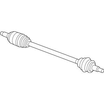 Mopar 5017654AA Axle Shaft Left 5017654AA Mopar Axle Shaft Left Illustration 1 of 1