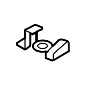 Ram Dakota Rear Door Striker - 55275104