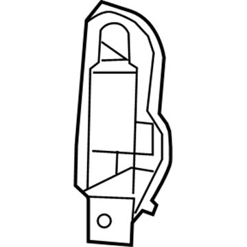 Mopar 55364563AA Tail lamp Mounting Panel 55364563AA Mopar Tail lamp Mounting Panel Illustration 1 of 1