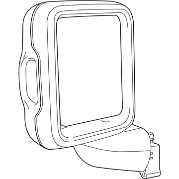 2024 Jeep Gladiator Car Mirror - 68281890AF