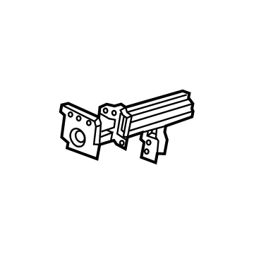 68670130AA Mopar RAIL KIT-RIGHT FRONT Illustration 1 of 1