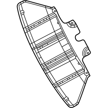 Ram Fuel Tank Skid Plate - 68445551AB