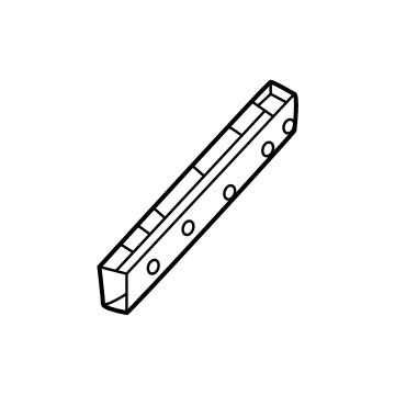 68651754AA Mopar RAIL-FRAME REAR Illustration 1 of 1