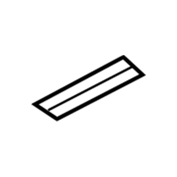 55372469AA Mopar REINFMNT-Roof Rail Illustration 1 of 1