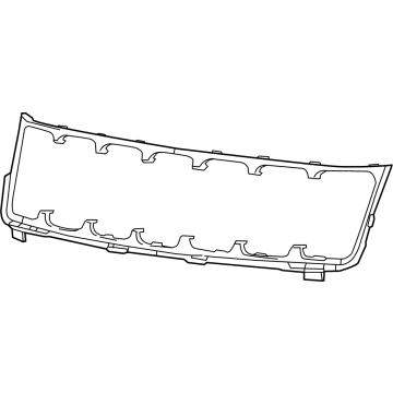 5XL23TZZAA Mopar Surround-Grille Illustration 1 of 1