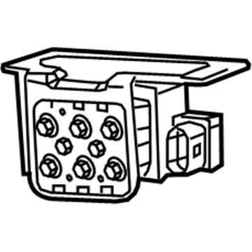 68204398AA Mopar VALVEBLOK-Compressor Illustration 1 of 1