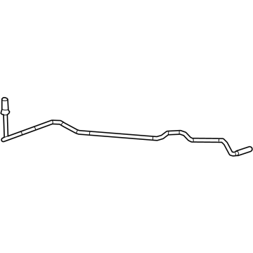Mopar 68204392AA Hose 68204392AA Mopar Hose Illustration 1 of 1