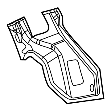 68244050AA Mopar Reinforcement C Pillar Illustration 1 of 1