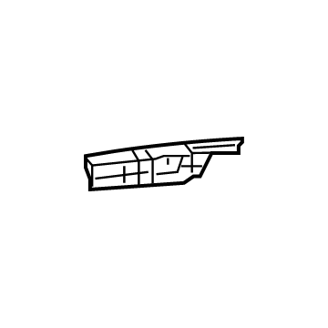 68244034AB Mopar REINFMNT-Roof Rail Illustration 1 of 1