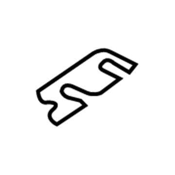 5142254AA Mopar SHIM-Rear Bow STRIKER Illustration 1 of 1