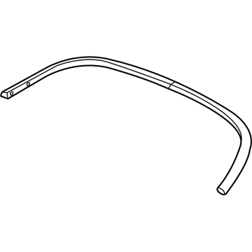 5174031AA Mopar Folding Top Bow Illustration 1 of 1