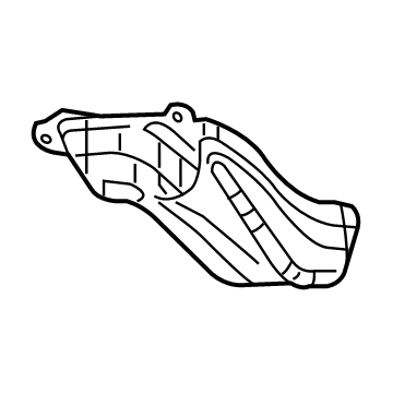 68259743AA Mopar Air Duct-Brake Cooling Illustration 1 of 1