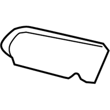 1CQ84DW1AB Mopar Illuminated Visor Illustration 1 of 1