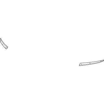 6UZ40DX8AA Mopar Molding-Grille UPR Rt Illustration 1 of 1