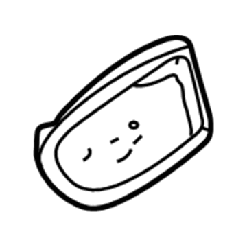 MR641401 Mopar Cup-Front Door Inside Handle Illustration 1 of 1