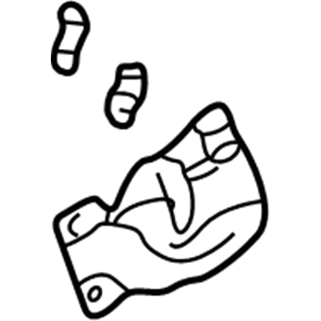 MR473717 Mopar Handle Door Interior Illustration 1 of 1