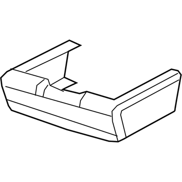 6RP53BD3AD Mopar Front Seat Cushion Illustration 1 of 1