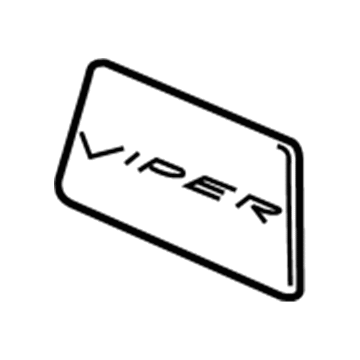 XK36DX9AA Mopar Cover-BULKHEAD Illustration 1 of 1