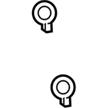 68031980AA Mopar Clamp-Heater Core Tubes Illustration 1 of 1