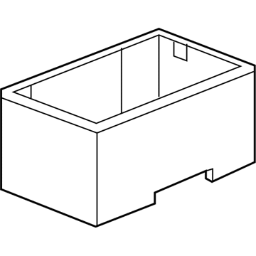 5033386AB Mopar Battery Shield Illustration 1 of 1