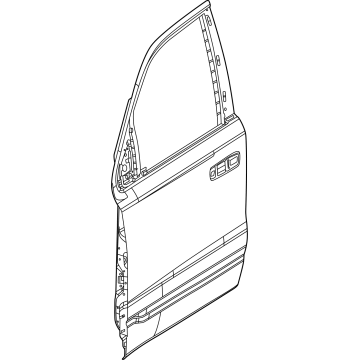 Mopar 68570564AC Front Door 68570564AC Mopar Front Door Illustration 1 of 1