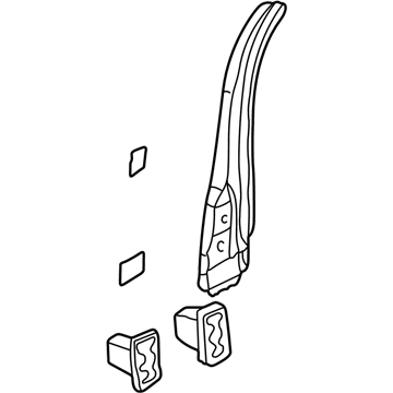 Mopar 55256324 Body Side Aperture Reinforcement 55256324 Mopar Body Side Aperture Reinforcement Illustration 1 of 1