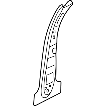 55256309 Mopar Panel B Pillar Inner Illustration 1 of 1