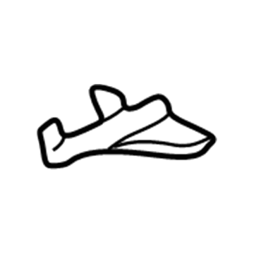 55255551 Mopar Reinfmnt-Hood Hinge Illustration 1 of 1