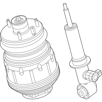 Mopar Air Suspension Spring - 68409692AE