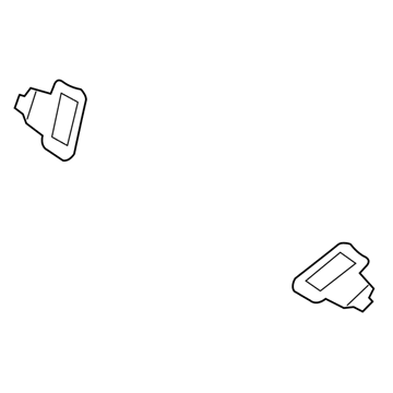 55078095AE Mopar License Plate Lamp Illustration 1 of 1