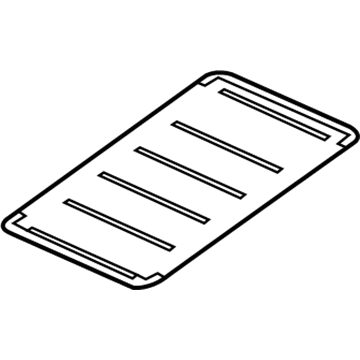 68032419AD Mopar Cover-Folding Top Illustration 1 of 1