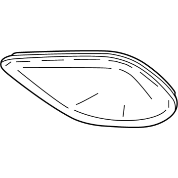68280430AA Mopar Fog Lamp Bracket Illustration 1 of 1