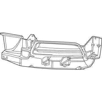 68226542AA Mopar Fog Lamp Bezel Illustration 1 of 1