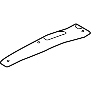 5115990AA Mopar Floor Pan Silencer Illustration 1 of 1