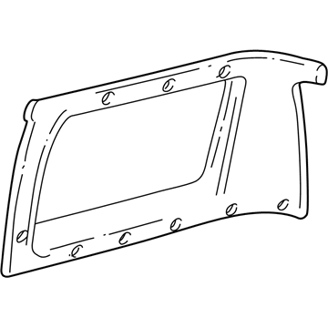 5GD42XDVAG Mopar Side Trim Panel Illustration 1 of 1
