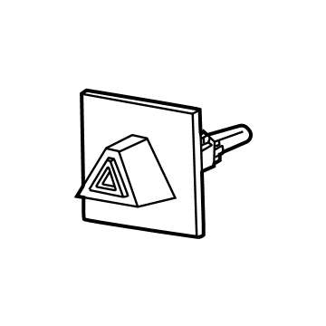 Dodge Charger Daytona Hazard Warning Switch - 68602221AA