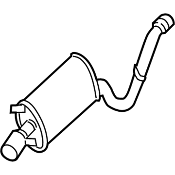 Chrysler Sebring Tail Pipe - 4879401AC