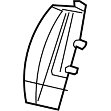 5057855AF Mopar Front Seat Air Bag Illustration 1 of 1